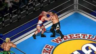 Samoa Joe & Takashi Sugiura vs Kurt Angle & Jack Swagger - Submission Match - **** 1/4