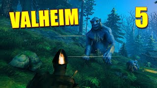 Valheim Coop Play 5 - First Summoning Eikthyr Boss