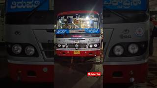 Tirupati To Arsikere KSRTC Bus #shorts #shortsfeed #buslover #bus #ytshorts