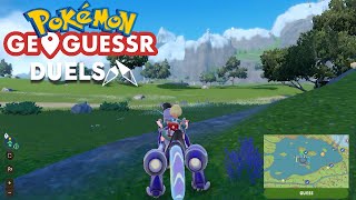 GEOGUSSR duels but in Pokemon Scarlet and Violet VS @Ectric