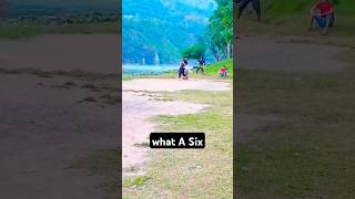 1 ball 6 Runs #shortsb#cricket #six