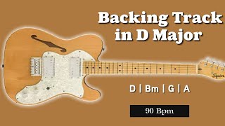 BACKING TRACK IN D MAJOR | POP STYLE