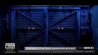 STAR TOURS - Original Movie from Star Tours 35th Anniversary Panel (Star Wars Celebration 2022)