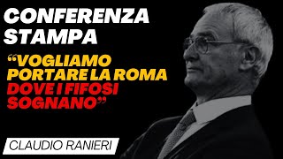 LA PRIMA CONFERENZA STAMPA CLAUDIO RANIERI 💛💖 #asroma