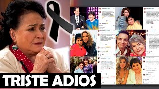 Adiós Carmen Salinas.Así fue la emotiva despedida de la Aventurera Mayor, Carmelita.