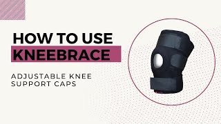 How to use SandPuppy Kneebrace