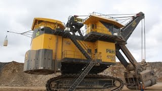 P&H 4100 XPC Mining Shovel Assembly Time-lapse