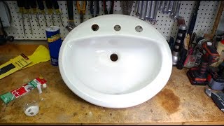 How to Fix a Chipped Sink