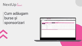 Tutorial - Cum adăugam burse și sponsorizari (NextUp Salarii)