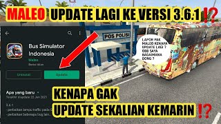 BUSSID UPDATE LAGI V 3.6.1 ⁉️ KENAPA GAK SEKALIAN ‼ OBB SEBELUMNYA BAGAIMANA ? APAKAH BISA DIPAKAI ?