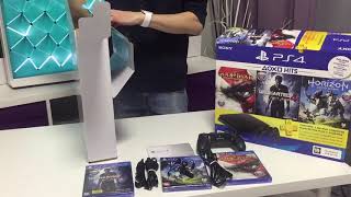 Распаковка (Unboxing) PS4 Slim 500 Gb in 2020