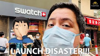 LAUNCH DISASTER! My Omega x Swatch Hong Kong FIASCO!