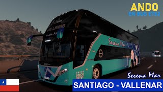 ETS2 / Santiago - Vallenar / Busscar Vissta Buss DD / Serena Mar