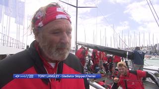 IRC Class 0 Gladiator Skipper and Owner Tony Langley Discusses The Weather At Lendy Cowes Week 2017