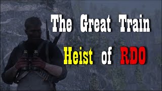 The Great Train Heist of RDO (Gamechat Trolling)