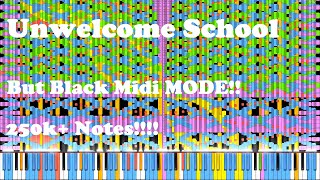 Blue Archive OST - Unwelcome School 250k+ NOTES!!!!!! | Black MIDI