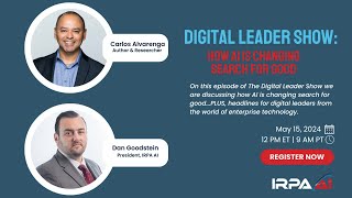 The Digital Leader Show: How AI is Changing Search for Good