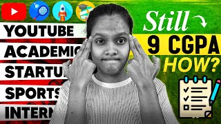 How I Scored 9+ CGPA🤯 | Secret Strategy #collegelife @MentorShala