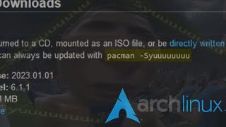 Arch Install pacman -Syuuuuuuuuuuuu