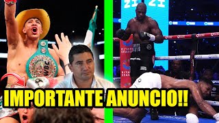 URGENTE!! MUNGUIA tiene NUEVO RIVAL y es... EN VIVO ERIK MORALES 🔥 ¿El ADIOS de JOSHUA?