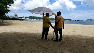 A quiet beach town near Bangkok Thailand called Pattaya.