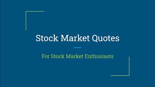 Stock Market Quotes on Investment | For Stock Market Enthusiasts | Motivational | Inspirational