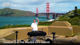 Charles B at the Golden Gate Bridge in San Francisco for Runs Deep