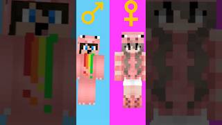 Minecraft Boys And Girls Singing #shorts #minecraft #edit