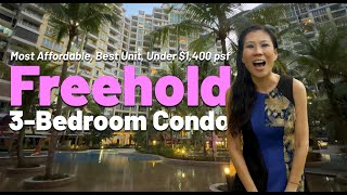 -SOLD- Best Unit Yet Most Affordable Freehold 3BR Unit in Pasir Ris | Ris Grandeur