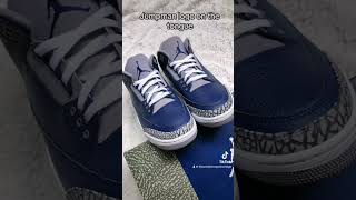 Nike Air Jordan 3 ‘Georgetown’ Quick Sneaker Review #sneaker #airjordan #sneakerheads #jordan