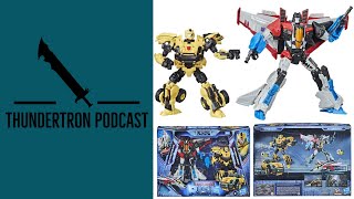 Thundertron Podcast: Transformers Reactivate Starscream & Bumblebee 2 Pack Revealed (Thoughts)