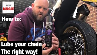 How to lube your chain the correct way, plus review of muckoff extreme lube