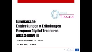 Europäische Entdeckungen und Erfindungen - EDT Ausstellung III