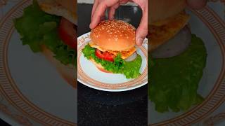 Classic Paneer Burger |quick recipe | #easyrecipe #paneerburger #fyp #shorts