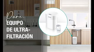 Pure equipo de ultrafiltración para el tratamiento de agua