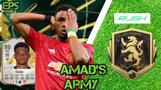 OUR FIRST RIVALS REWARDS! INSANE RUSH GAMEPLAY! - AMAD'S ARMY - FC 25 ULTIMATE TEAM ROAD TO GLORY