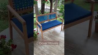 Conjunto de Poltronas Nature para Varanda e área gourmet Dover Móveis