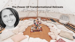 What retreats are so transformational with Donna from Emergency Yoga