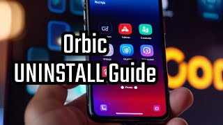 How to uninstall apps from Orbic Magic 5G