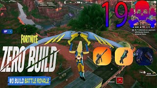 19 Elimination Solo Vs Solo "Zero Build" Gameplay (Fortnite chapter 5 season 4) Mouse and keyboard