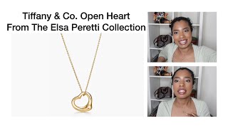 TIFFANY & CO. OPEN HEART NECKLACE BY ELSA PERETTI