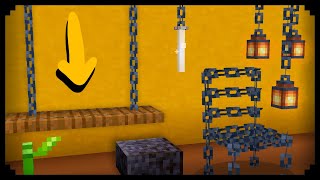 ✔ 7 Chain Furniture Ideas for New Players in Minecraft