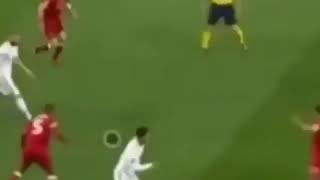 كوبري محمد صلاح لكرستيانو رونالدو