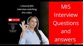 MIS Interview Questions and Answers with examples - 100% asked during interview #mis #support