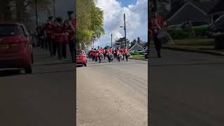 🥁🥁🥁🥁🎵🎶🎵 Banner of Hope #marchingband #lyd #parade