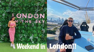 Weekend in LONDON! & London in the Sky🧚🏼🏙