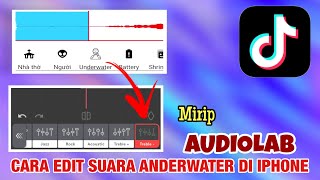 Viral cara edit audio musik seperti di tiktok / audiolab versi iphone