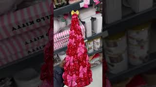 Viral Bow Pink & Red Tree #shaniceshoppingsaga #chrismasshopping #holidayshopping #shoppingvideos