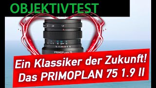 📷 Analoge Fotografie: Eines der besten Portraitobjektive! Das neue Primoplan 75