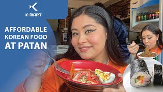 Affordable Korean Food At Patan || Foodie Vlog ||